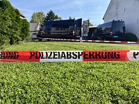 Bild: Untersuchungen nach Sprengung eines Geldautomaten in Ebeleben