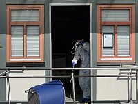 Bild: Untersuchungen nach Sprengung eines Geldautomaten in Ebeleben