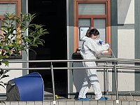 Bild: Untersuchungen nach Sprengung eines Geldautomaten in Ebeleben