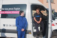 Bild: Das Team der Stadtwerke Sondershausen freut sich &uuml;ber den Neuzugang von zwei Auszubildenden