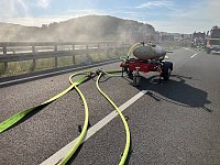 Unfall auf der Autobahn 38 bei Arenshausen Bild: Unfall auf der Autobahn 38 bei Arenshausen