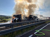 Unfall auf der Autobahn 38 bei Arenshausen Bild: Unfall auf der Autobahn 38 bei Arenshausen