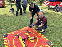 Feuerwehr-Drohnen-Einsatz im Kyffhäuserland bei einer Übung Bild: Feuerwehr-Drohnen-Einsatz im Kyffhäuserland bei einer Übung