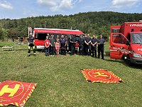Feuerwehr-Drohnen-Einsatz im Kyffhäuserland bei einer Übung Bild: Feuerwehr-Drohnen-Einsatz im Kyffhäuserland bei einer Übung