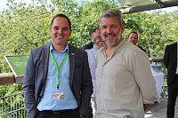 Bild: re. Landrat des Unstrut-Hainich-Kreises Thomas Ahke