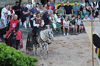 Bild: Hochprofessionelle Reitershow mit "Wenzel Ritterspiele"