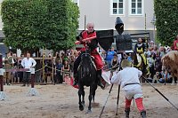 Bild: Hochprofessionelle Reitershow mit "Wenzel Ritterspiele"