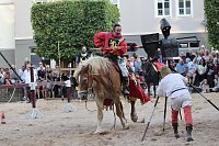 Bild: Hochprofessionelle Reitershow mit "Wenzel Ritterspiele"