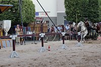 Bild: Hochprofessionelle Reitershow mit "Wenzel Ritterspiele"