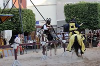 Bild: Hochprofessionelle Reitershow mit "Wenzel Ritterspiele"