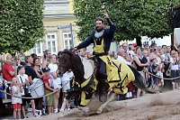 Bild: Hochprofessionelle Reitershow mit "Wenzel Ritterspiele"