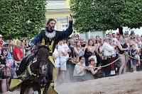 Bild: Hochprofessionelle Reitershow mit "Wenzel Ritterspiele"