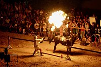 Bild: Hochprofessionelle Reitershow mit "Wenzel Ritterspiele"
