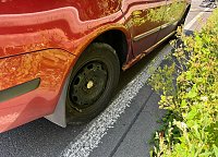 Bild: Unfall am Abzweig der B4