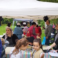 Bild: Internationale Kochshow in der Trinitatisgemeinde in Sondershausen