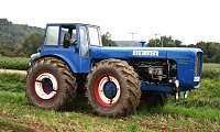 Bild: Landwirt Friedrich Wilhelm Steinemann aus Berga voll im Einsatz