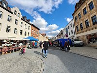 Bild: Zweibelmarkt in Artern