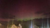 Polarlichter über Bleicherode Bild: Polarlichter über Bleicherode