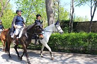 Bild: Impressionen Novalisritt 2025 am Schloss "Sophie von K&uuml;hn"  in Gr&uuml;ningen
