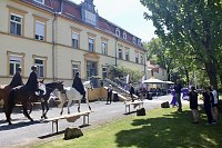 Bild: Impressionen Novalisritt 2025 am Schloss "Sophie von K&uuml;hn"  in Gr&uuml;ningen