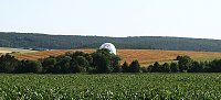 Landung eines Heißluftballons in der Goldenen Aue Bild: Landung eines Heißluftballons in der Goldenen Aue