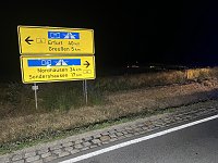 Bild: Unfall heute Nacht auf der B4