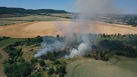 Bild: Brand bei Gro&szlig;furra