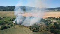 Bild: Brand bei Gro&szlig;furra
