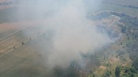Bild: Brand bei Gro&szlig;furra
