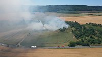 Bild: Brand bei Gro&szlig;furra