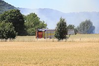 Bild: Brand bei Gro&szlig;furra