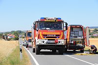 Bild: Brand bei Gro&szlig;furra