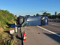Schwerer Unfall auf der A38 Bild: Schwerer Unfall auf der A38