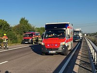 Schwerer Unfall auf der A38 Bild: Schwerer Unfall auf der A38