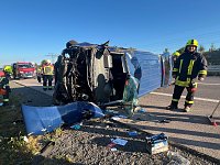 Schwerer Unfall auf der A38 Bild: Schwerer Unfall auf der A38