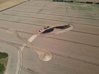 Feldbrand bei Großfurra Bild: Feldbrand bei Großfurra