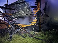 Laubenbrand in Allmenhausen Bild: Laubenbrand in Allmenhausen