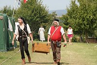 Kanonendonner auf der Pfalz Tilleda Bild: Kanonendonner auf der Pfalz Tilleda
