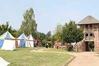 Kanonendonner auf der Pfalz Tilleda Bild: Kanonendonner auf der Pfalz Tilleda