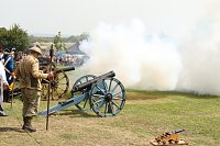 Kanonendonner auf der Pfalz Tilleda Bild: Kanonendonner auf der Pfalz Tilleda