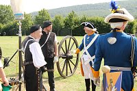 Kanonendonner auf der Pfalz Tilleda Bild: Kanonendonner auf der Pfalz Tilleda