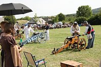 Kanonendonner auf der Pfalz Tilleda Bild: Kanonendonner auf der Pfalz Tilleda