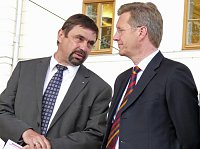 Bild: Christian Wulff 2009 in Sondershausen