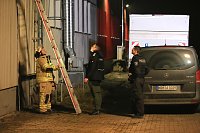 Bild: Spurensicherung in der Schachtstra&szlig;e