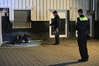 Bild: Spurensicherung in der Schachtstra&szlig;e