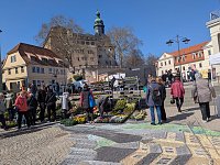 Bild: Ostermarkt in der Sondersh&auml;user Innenstadt