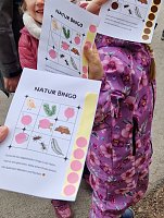 Bild: Die M&auml;dchen und Jungen der Kindervilla waren am Wochenende in der Naturparkstation unterwegs..