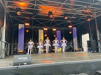 Die Tänzerinnen des Tanzstudios Radeva begeisterten beim Residenzfest in Sondershausen. Bild: Die Tänzerinnen des Tanzstudios Radeva begeisterten beim Residenzfest in Sondershausen.