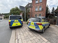 Bild: Ende einer Verfolgungsjagd durch zwei Landkreise