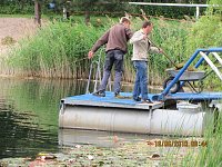Arbeitseinsatz im Schwimmbad Bild: Arbeitseinsatz im Schwimmbad